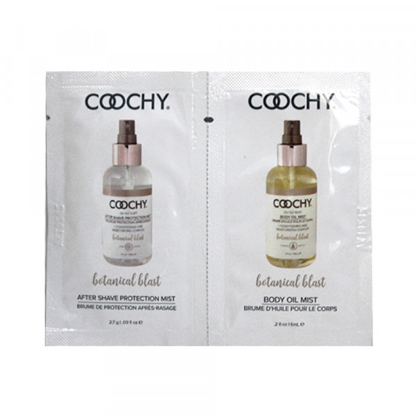 Coochy Botantical Blast Duo Foil - After Shave Protection Mist 0.9oz & Body Oil Mist 0.2oz