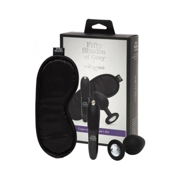 Bondage Kits & Sets: Fifty Shades Of Grey We-vibe Come To Bed Kit Black