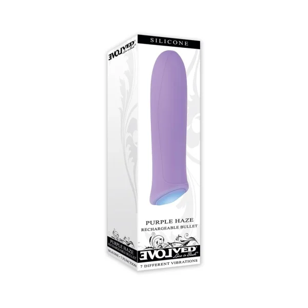 Evolved Purple Haze Rechargeable Bullet 7 Function Silicone Waterproof — image 9 of 9