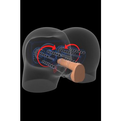 Pipedream Twerking Shaking Gyrating Mega Masturbator