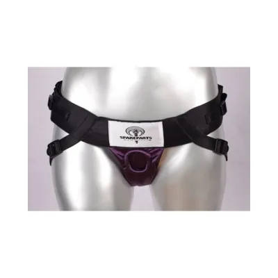 Strap on Dildos Harnesses Spareparts Joque Double Strap Harness Purple Size B