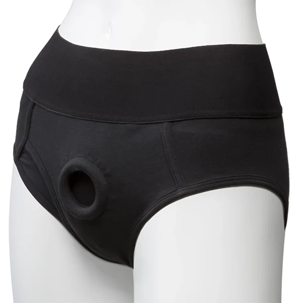Vac-U-Lock Panty Harn w/Plg Briefs S/M
