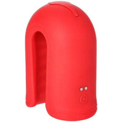 Bondara I Heart U Silicone 10 Function Vibrating Masturbator 4 Inch