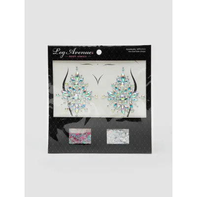 Leg Avenue Sunburst Nipple Jewel Stickers