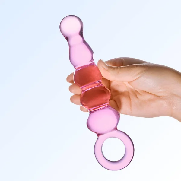 Glas Quintessence Beaded Anal Slider
