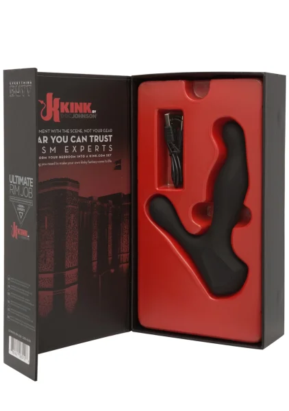 KINK - Ultimate Rim Job - Silicone Prostate Massager with Rotating Ridges
