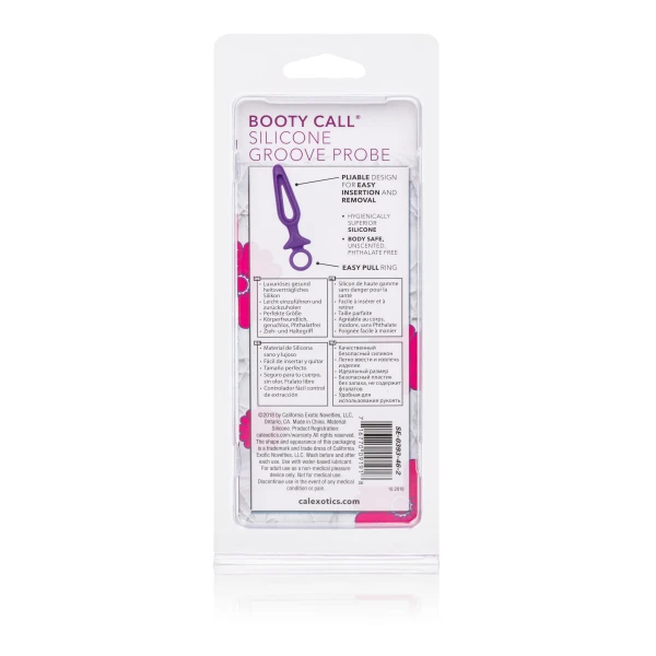 Booty Call Silicone Groove Probe Purple