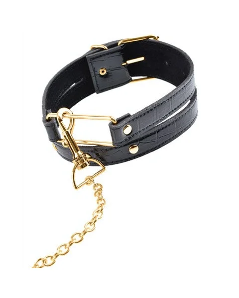 Fetish Fantasy Gold - Collar & Leash