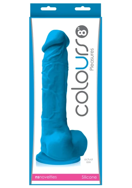 Colours Dildo - 8" — image 5 of 21