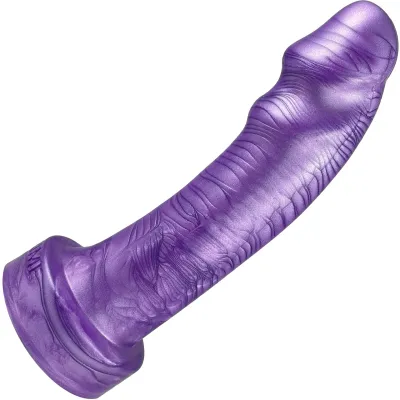 The Essential 6 5 Silicone Dildo Model C By Uberrime Lavender Purple