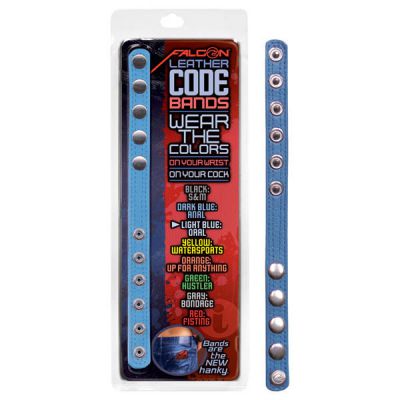 Code Bands Light Blue Oral Sex