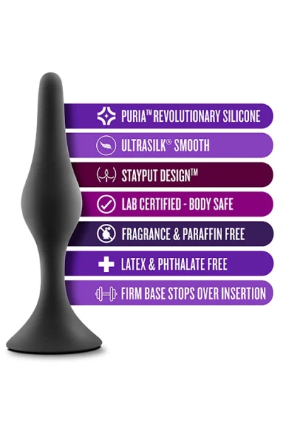 Blush Anal Adventures Medium 4.25" Beginner Butt Plug