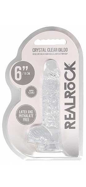 6" Realistic Cock + Balls