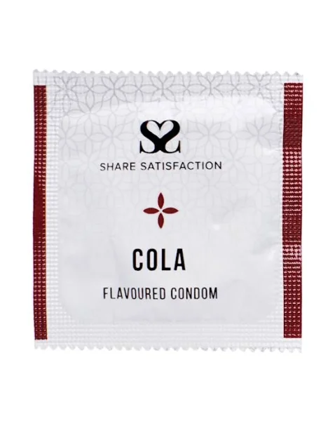 Share Satisfaction Cola Flavoured Condoms - 12 Pack - Cola