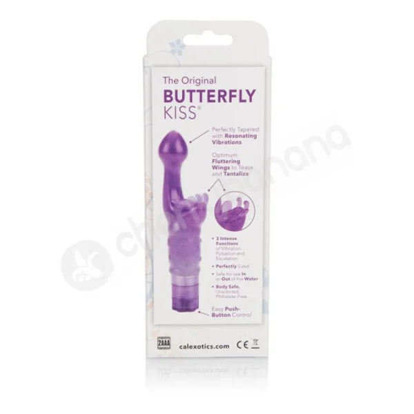 The Original Purple Butterfly Kiss Vibrator