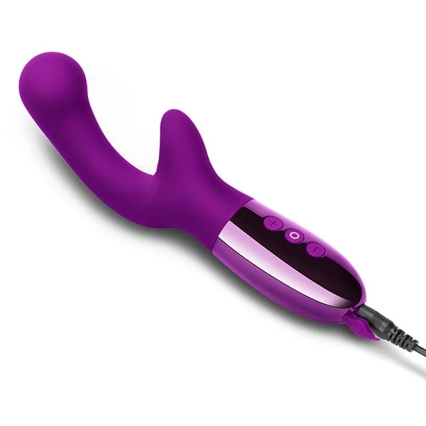 Le Wand Chrome XO Rabbit Vibrator