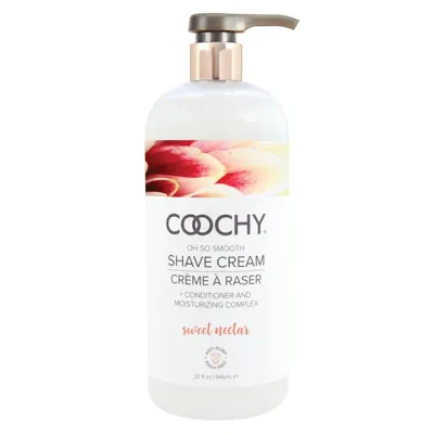Coochy Oh So Smooth Shave Cream Sweet Nectar 32 Fl Oz