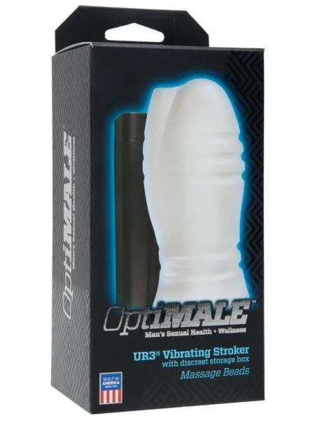 OptiMale - UR3 Vibrating Stroker - Massage Beads