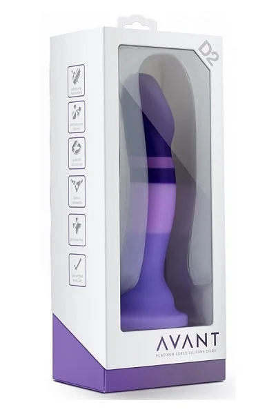 Blush Avant D2 Purple Rain Dildo — image 7 of 11