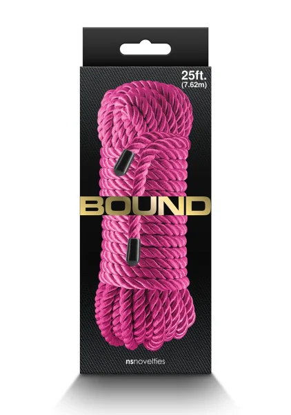 Bound Rope By NS Novelties 25 Feet - Pink