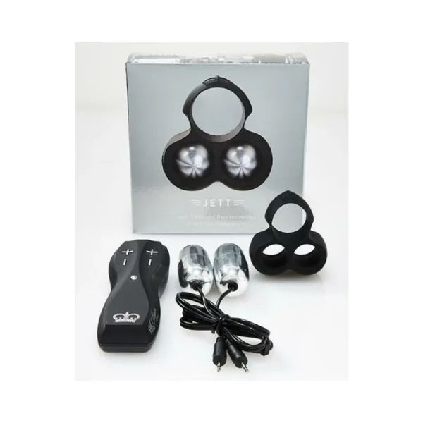 Cock Rings: Hot Octopuss Jett Penis Vibrator Black