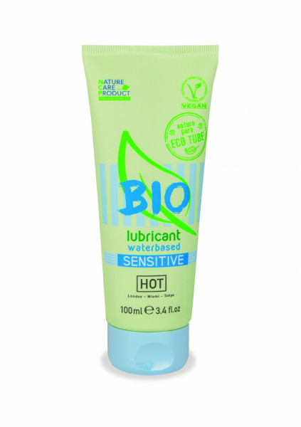HOT BIO lubricant waterbased - Sensitiv - 100 ml - Sex After Menopause Lubrication