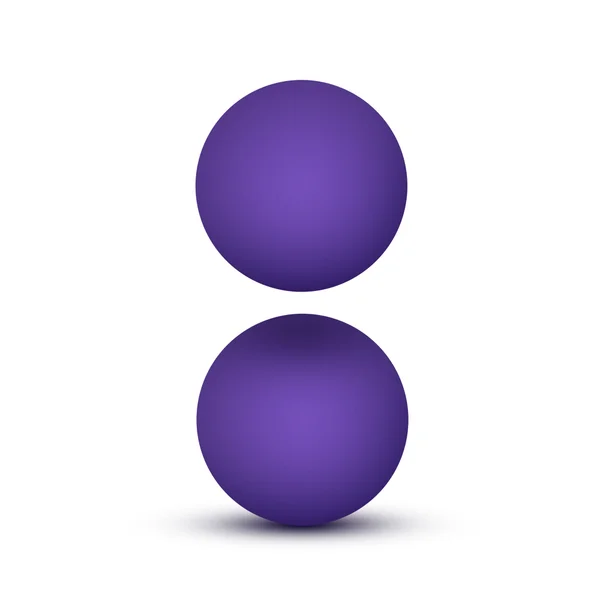 Luxe Double O Beginner Kegel Balls Purple — image 24 of 25