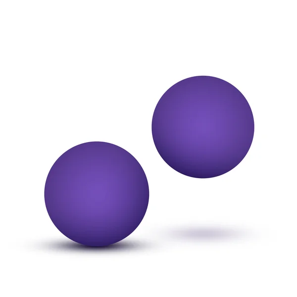 Luxe Double O Beginner Kegel Balls Purple — image 22 of 25