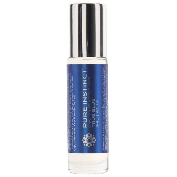 Pure Instinct Pheromone Fragrance Oil True Blue - Roll on 10.2 ml | 0.34 Fl. Oz