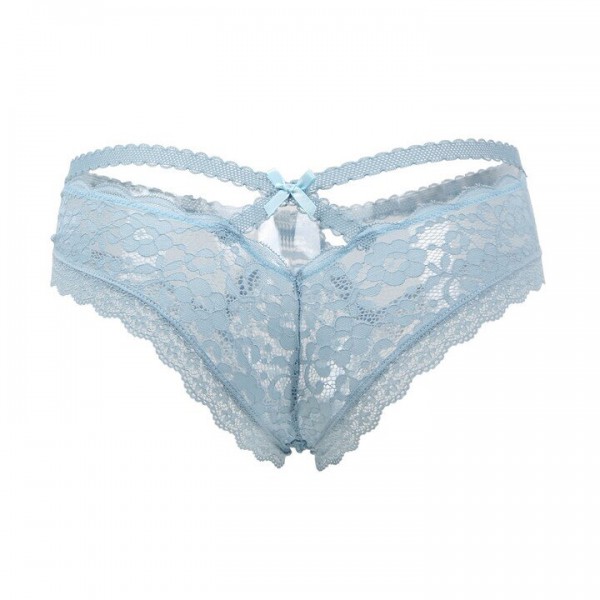 Bondara Flirt Teal Plunging Sweetheart Knicker — image 5 of 6