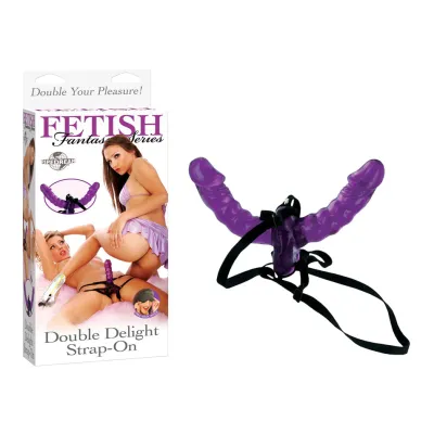 Pipedream Products Fetish Fantasy Double Delight Strap On