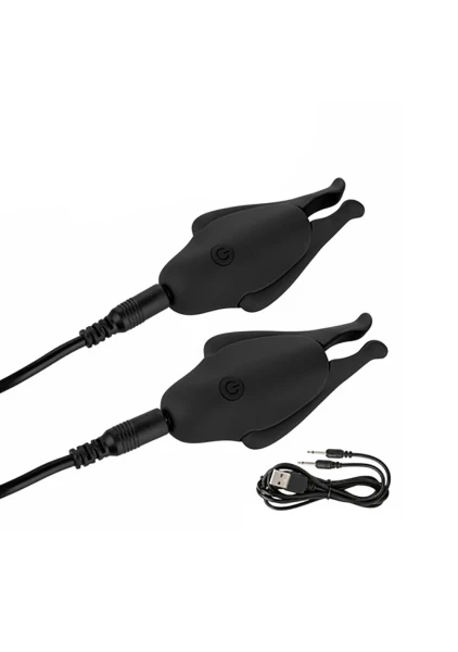 Nipple Play Rechargeable Nipplettes Black