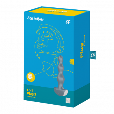 Lolli 2 Ribbed Vibrating Butt Plug