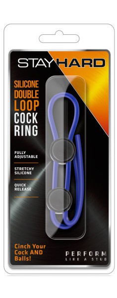 Silicone Double Loop Lasso Cock Ring