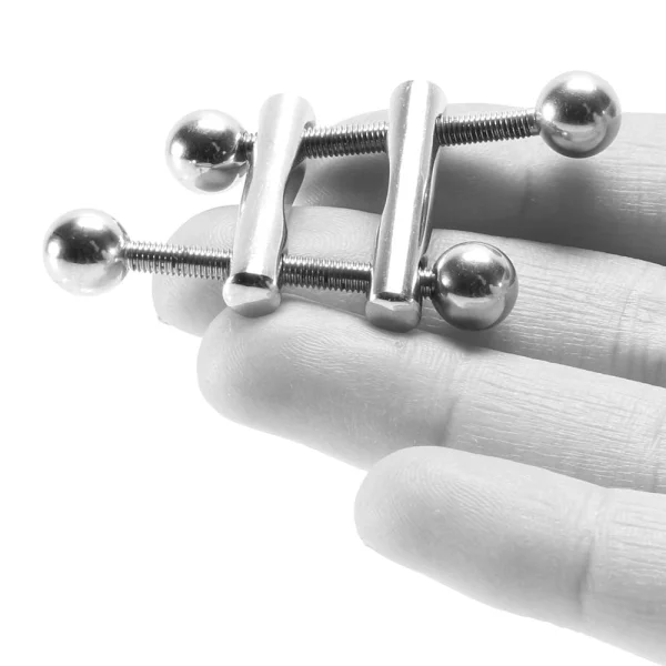 Stainless Steel Ball End Nipple Clamps — image 6 of 6