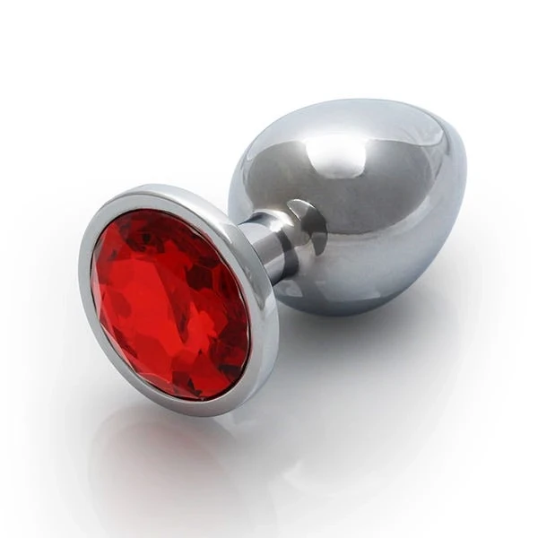 Ouch! Medium Gem Metal Anal Plug