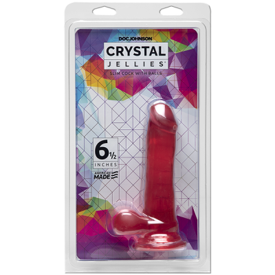 6 5 Slim Translucent Cock Balls