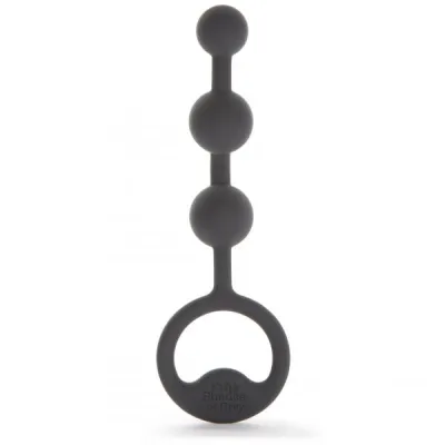 Carnal Bliss Silicone Pleasure Beads Black