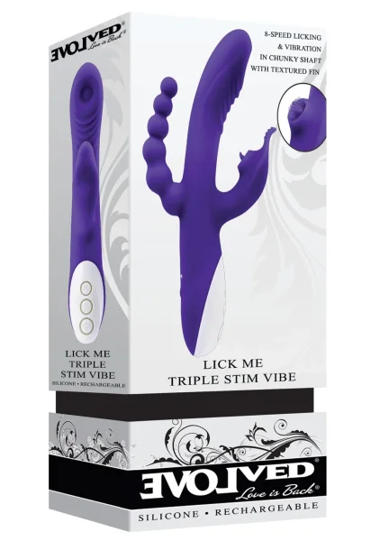 Lick Me Triple Stim Rabbit Vibe