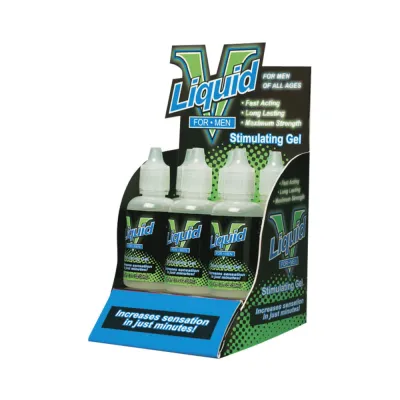 Liquid V For Men Display 6 Pieces 1oz Each