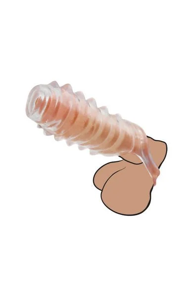 Adam Male Toys The Tug Cyberskin Stroker Clear
