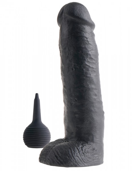 11" Squirting Cock + Balls