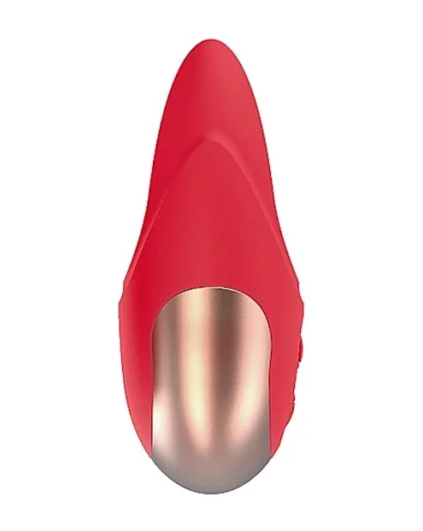 Dual Motor Clitoral Stimulator - Lavish   - Red