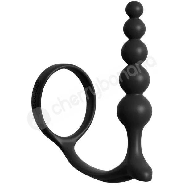 Anal Fantasy Collection Ass-Gasm Cockring Anal Beads