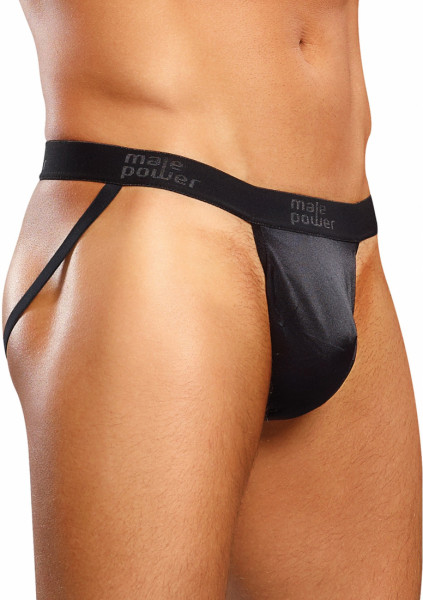 Jock - Black - Crotch Hole Panties