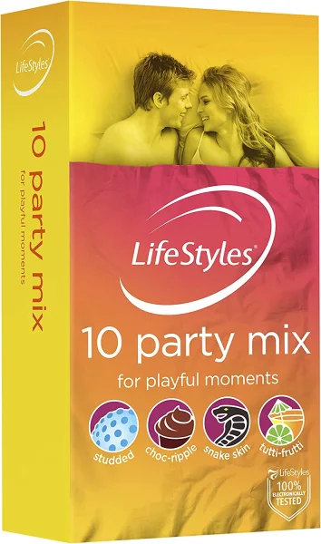 LifeStyles LifeStyles Party Mix Condoms 10pk,