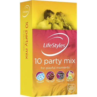 LifeStyles LifeStyles Party Mix Condoms 10pk