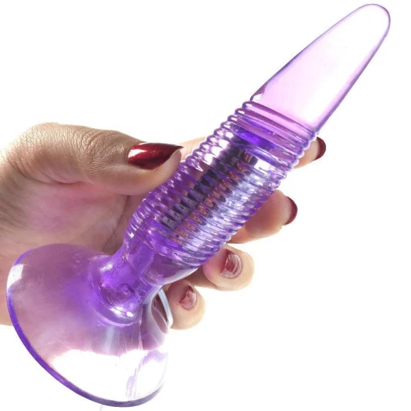Cherry's Vibrating Twister Butt Plug