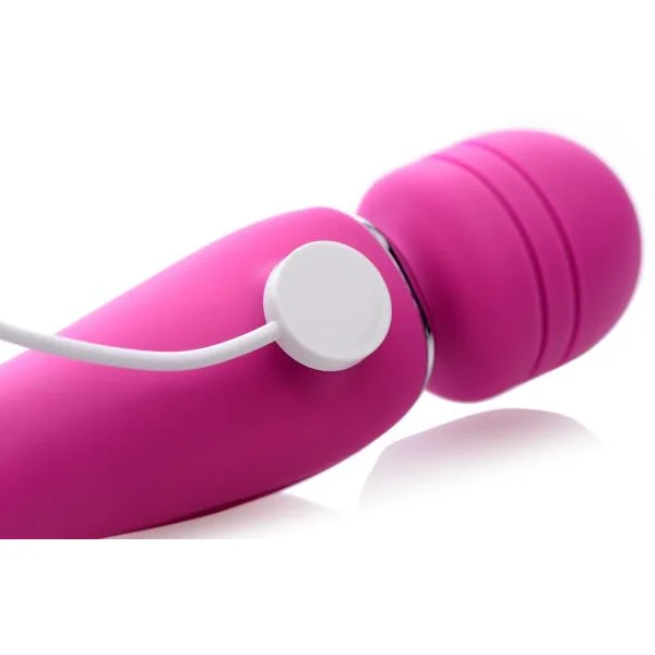 Whirling Wand 2 In 1 Silicone Dual Massage Wand