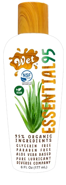 Wet Essentials 95% Organic Aloe Vera Based Lubricant